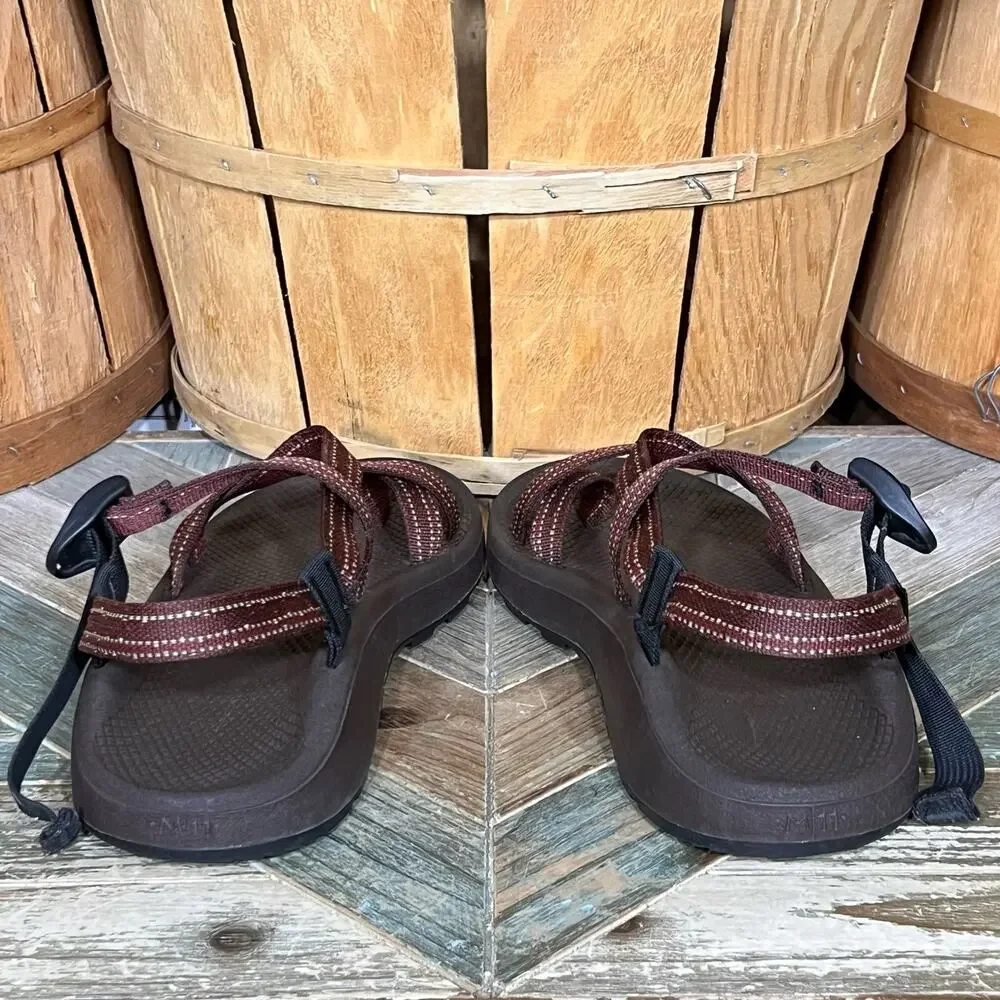 Chaco Z/Cloud 2 Seam Rust Water Friendly Comfort Hiking Sandals Mens Size 11
